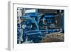 Brensbach, Hessen, Germany, Diesel Engine of a Ford 2600, 34 Hp-Bernd Wittelsbach-Framed Photographic Print