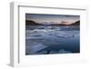 Brenta Dolomites at Sunset Seen from the Black Lake During the Thaw, Adamello-Brenta-ClickAlps-Framed Photographic Print