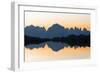 Brenta Dolomites mountains reflected in pristine water of Lago Nero di Cornisello-Roberto Moiola-Framed Photographic Print