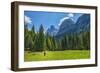 Brenta Mountain range, Rendena Valley, Trentino, Italy, Europe-Lorenzo Mattei-Framed Photographic Print