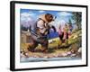 Brer Rabbit, from 'Once Upon a Time'-Virginio Livraghi-Framed Giclee Print