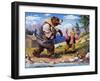 Brer Rabbit, from 'Once Upon a Time'-Virginio Livraghi-Framed Giclee Print