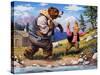 Brer Rabbit, from 'Once Upon a Time'-Virginio Livraghi-Stretched Canvas
