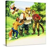 Brer Rabbit-Henry Charles Fox-Stretched Canvas