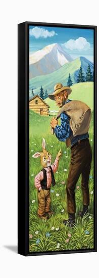 Brer Rabbit-Virginio Livraghi-Framed Stretched Canvas