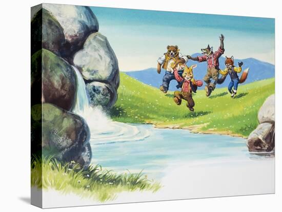 Brer Rabbit-Virginio Livraghi-Stretched Canvas