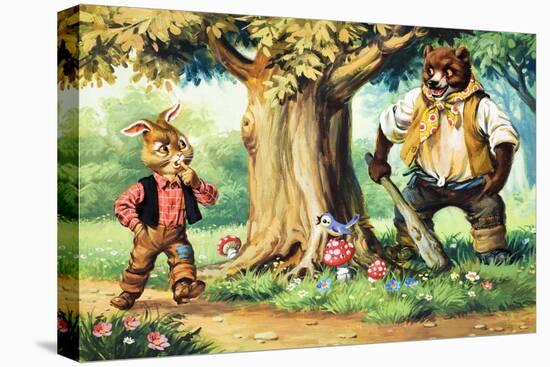 Brer Rabbit-Virginio Livraghi-Stretched Canvas