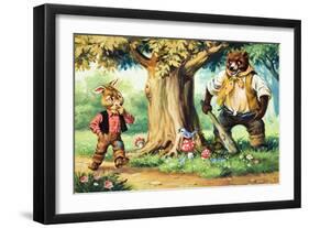 Brer Rabbit-Virginio Livraghi-Framed Giclee Print