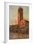 Brescia Italy Travel Poster-null-Framed Giclee Print