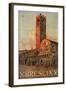 Brescia Italy Travel Poster-null-Framed Giclee Print