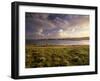 Bressay, Lerwick Town and Bressay Sound from Bressay Island, Shetland Islands, Scotland, UK-Patrick Dieudonne-Framed Photographic Print