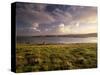 Bressay, Lerwick Town and Bressay Sound from Bressay Island, Shetland Islands, Scotland, UK-Patrick Dieudonne-Stretched Canvas