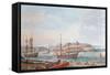 Brest, C.1780-Louis Nicolas van Blarenberghe-Framed Stretched Canvas