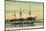 Brest Finistere, La Bretagne, Segelschiff, Dampfer-null-Mounted Giclee Print