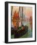 Brest Fishing Boats, 1907-Charles Padday-Framed Giclee Print