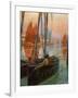 Brest Fishing Boats, 1907-Charles Padday-Framed Giclee Print