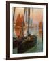 Brest Fishing Boats, 1907-Charles Padday-Framed Giclee Print