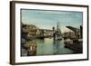 Brest, Grand Pont Ouvert, Kriegsschiff Edgar Quinet-null-Framed Giclee Print