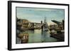 Brest, Grand Pont Ouvert, Kriegsschiff Edgar Quinet-null-Framed Giclee Print