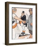 Brest-Litovsk Treaty-Arnold Johnson-Framed Art Print