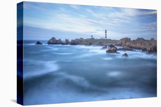 Bretagne - Ouessant Blue Island-Philippe Manguin-Stretched Canvas