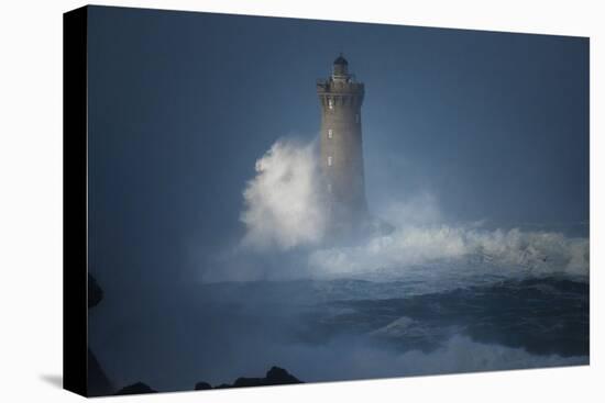 Bretagne, Overcome by Waves-Philippe Manguin-Stretched Canvas