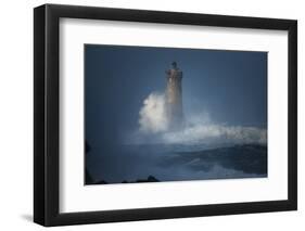 Bretagne, Overcome by Waves-Philippe Manguin-Framed Photographic Print