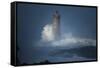 Bretagne, Overcome by Waves-Philippe Manguin-Framed Stretched Canvas