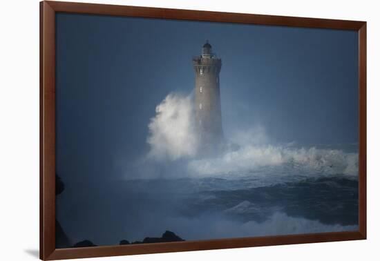 Bretagne, Overcome by Waves-Philippe Manguin-Framed Photographic Print