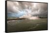 Bretagne, Sea Wall-Philippe Manguin-Framed Stretched Canvas