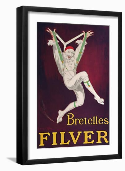 'Bretelles Filver - French Poster', c1926-Jean D'Ylen-Framed Giclee Print