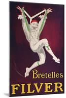 'Bretelles Filver - French Poster', c1926-Jean D'Ylen-Mounted Giclee Print