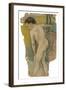 Breton Bather, 1886-87-Paul Gauguin-Framed Giclee Print