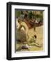 Breton Boys Bathing, 1888-Paul Gauguin-Framed Giclee Print