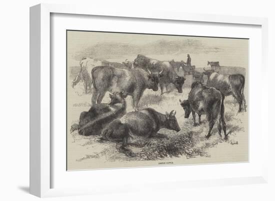 Breton Cattle-Harrison William Weir-Framed Giclee Print