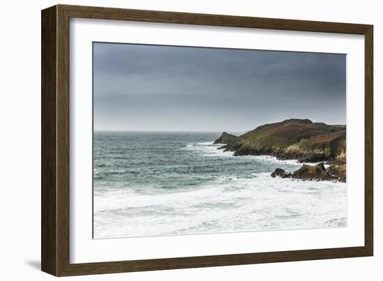 Breton coast-By-Framed Photographic Print