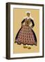 Breton Girl with Wooden Clogs-Elizabeth Whitney Moffat-Framed Art Print