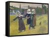 Breton Girls Dancing, Pont-Aven, 1888-Paul Gauguin-Framed Stretched Canvas