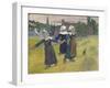 Breton Girls Dancing, Pont-Aven, 1888-Paul Gauguin-Framed Giclee Print