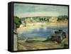 Breton Landscape at Miget-Henri Lebasque-Framed Stretched Canvas