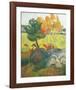 Breton Landscape-Paul Gauguin-Framed Premium Giclee Print