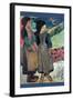 Breton Near Sea-Paul Gauguin-Framed Art Print