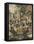 Breton Pardon at Baud-Alfredo Ortelli-Framed Stretched Canvas