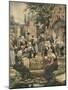 Breton Pardon at Baud-Alfredo Ortelli-Mounted Art Print