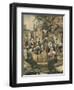 Breton Pardon at Baud-Alfredo Ortelli-Framed Art Print