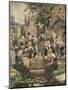 Breton Pardon at Baud-Alfredo Ortelli-Mounted Art Print