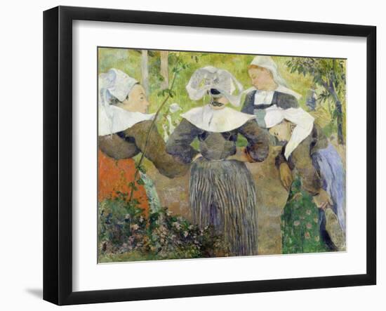 Breton Peasant Women (Les Quatre Bretonnes), 1886-Paul Gauguin-Framed Giclee Print