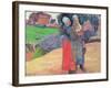 Breton Peasants, 1894-Paul Gauguin-Framed Giclee Print