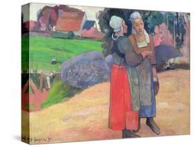 Breton Peasants, 1894-Paul Gauguin-Stretched Canvas