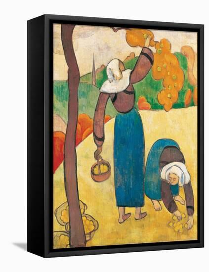 Breton Peasants, C.1889-Emile Bernard-Framed Stretched Canvas